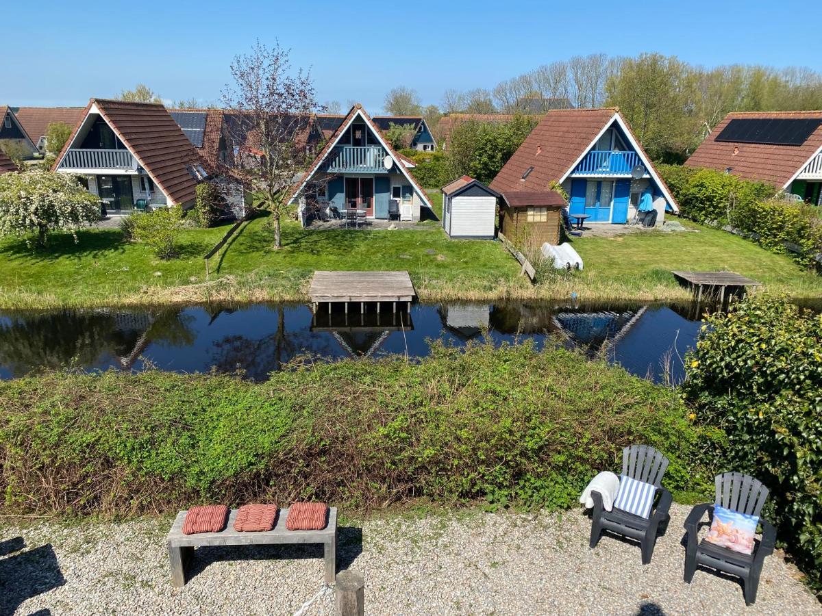 De Lauwersmeer Vogel Mit Eingezaeuntem Garten Anjum Eksteriør bilde